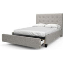  Julien Beaudoin Adam HAM60+BKPDQ Queen Upholstered Platform Bed IMAGE 1