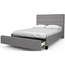  Julien Beaudoin Adelaide HAD78+BKPDK King Upholstered Platform Bed IMAGE 1