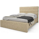  Julien Beaudoin Adelaide HAD39+BKBST Twin Upholstered Box Spring Bed IMAGE 1