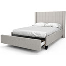  Julien Beaudoin Clarence HCL60+BKPDQ Queen Upholstered Platform Bed IMAGE 1