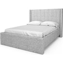  Julien Beaudoin Clarence HCL54+BKPLF Full Upholstered Platform Bed IMAGE 1