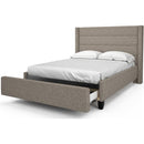  Julien Beaudoin Elliane HEL39+BKPDT Twin Upholstered Platform Bed IMAGE 1