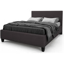  Julien Beaudoin Ennis HEN54+BKBSWF Full Upholstered Box Spring Bed IMAGE 1