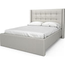  Julien Beaudoin Floriann HFL54+BKBSF Full Upholstered Box Spring Bed IMAGE 1