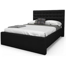  Julien Beaudoin Liverpool HLI60+BKBSQ Queen Upholstered Box Spring Bed IMAGE 1