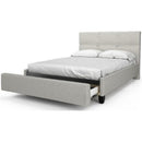  Julien Beaudoin London Queen Upholstered Platform Bed London HLO60+BKPDQ Queen Upholstered Platform Bed IMAGE 1