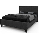  Julien Beaudoin London Queen Upholstered Platform Bed London HLO60+BKPLWQ Queen Upholstered Platform Bed IMAGE 1