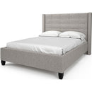  Julien Beaudoin Phoenix Twin Upholstered Platform Bed Phoenix HPH39+BKBSWT Twin Upholstered Box Spring Bed IMAGE 1