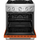  KitchenAid 30-inch Freestanding Commercial-Style Dual-Fuel Range KFDS930SSC IMAGE 4