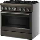  KitchenAid 36-inch Freestanding Commercial-Style Dual-Fuel Range KFDS936SBE IMAGE 5