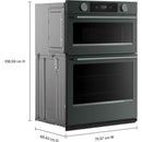 KitchenAid 30-inch Built-in Combination Wall Oven with Microwave Oven with Convection Technology KOEC730SJP IMAGE 10