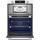 KitchenAid 30-inch Built-in Combination Wall Oven with Microwave Oven with Convection Technology KOEC730SWH IMAGE 2