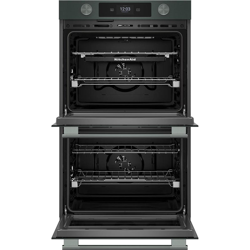 KitchenAid 30-inch Built-in Double Wall Oven with Convection Technology KOED730SJP IMAGE 2
