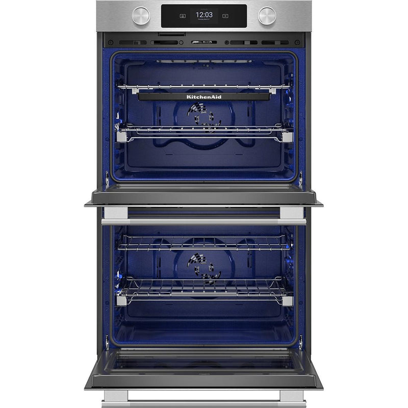 KitchenAid 30-inch Built-in Double Wall Oven with Convection Technology KOED730SPS IMAGE 2