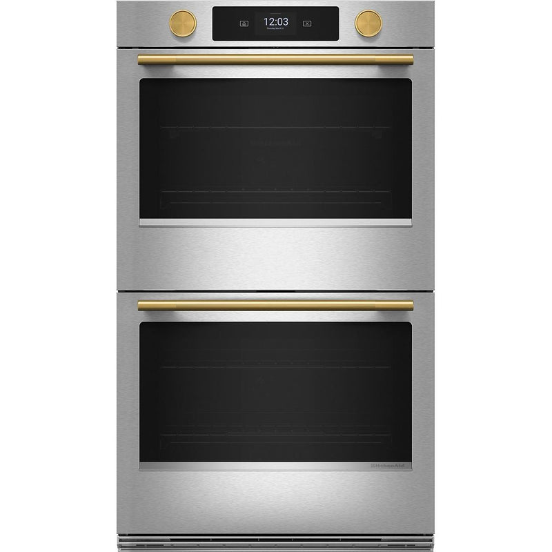 KitchenAid 30-inch Built-in Double Wall Oven with Convection Technology KOED730SPS IMAGE 3