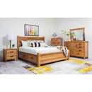  Mako Wood Furniture Hudson Dresser Mirror 8400-50 IMAGE 4