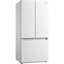  Midea 18.4 cu. ft. French 3-Door Refrigerator MRF18B4AWW IMAGE 1