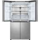 LG 36-inch French 4-Door Counter-Depth Refrigerator with Ice Maker LF24C8200S IMAGE 4
