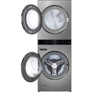 LG Stacked Washer/Dryer Electric Laundry Center with TurboWash™ 360 Technology WKEX200HVA IMAGE 10