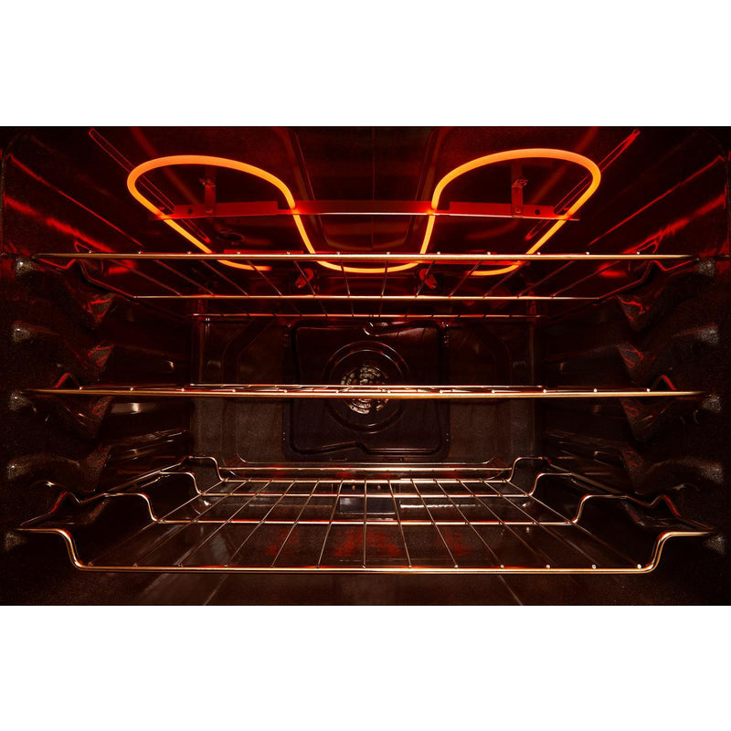  Whirlpool 30-inch Freestanding Electric Range with Air Cooking Technology YWFES7030SW IMAGE 9