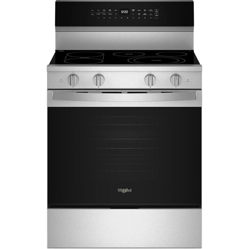  Whirlpool 30-inch Freestanding Electric Range with Air Cooking Technology YWFES7030SZ IMAGE 1