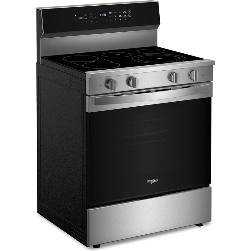  Whirlpool 30-inch Freestanding Electric Range with Air Cooking Technology YWFES7030SZ IMAGE 6