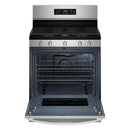  Whirlpool 30-inch Gas Range with Air Cooking Technology and Steam Clean WFGS4530SZ IMAGE 2