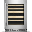  KitchenAid 24-inch Undercounter Wine Cellar with Full-Extension Wood-Front Racks KUWR524SPS IMAGE 1