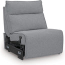  Signature Design by Ashley ModMax II 6590631 Power Armless Recliner with Adjustable Headrest IMAGE 1