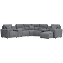  Signature Design by Ashley ModMax II 65906S45 7 pc Power Reclining Sectional with Chaise IMAGE 1
