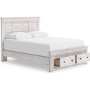  Signature Design by Ashley Makidern PCB1171B4 Queen Panel Storage Bed IMAGE 2