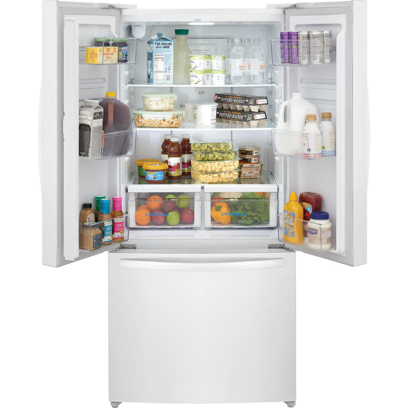  Frigidaire 17.6 Cu. Ft. Counter-Depth French 3-Door Refrigerator FRFG1723AW IMAGE 5