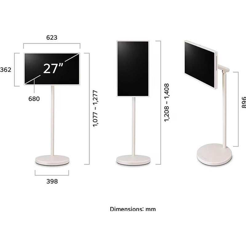  LG 27-inch StanbyME 2 Super Portable Touch Screen 27LX6TYGA IMAGE 9