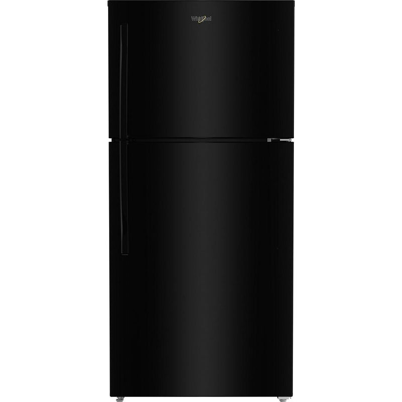  Whirlpool 29.5-inch Wide Top Freezer Refrigerator with Total Coverage Cooling WRTX7419SB IMAGE 1