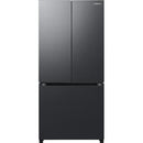  Samsung 18 cu. ft. Counter-Depth French 3-Door Refrigerator RF18A5101MT/AA IMAGE 1