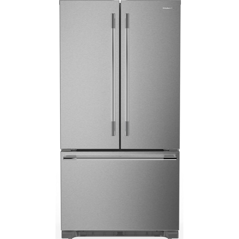  KitchenAid 36-inch, 22 cu. ft. French 3-Door Refrigerator KRFC136TPS IMAGE 1