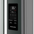 KitchenAid 36-inch, 29.51 cu. ft. Freestanding French 4-Door Refrigerator with Water and Ice Dispensing System KRMF436SJP IMAGE 9