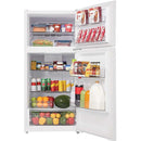 Midea 28-inch, 14.2 cu. ft. Freestanding Top Freezer Refrigerator MRT14D2BWW IMAGE 5