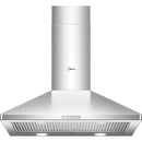  Midea 30-inch Pyramid Chimney Hood MVP30W6AST IMAGE 1
