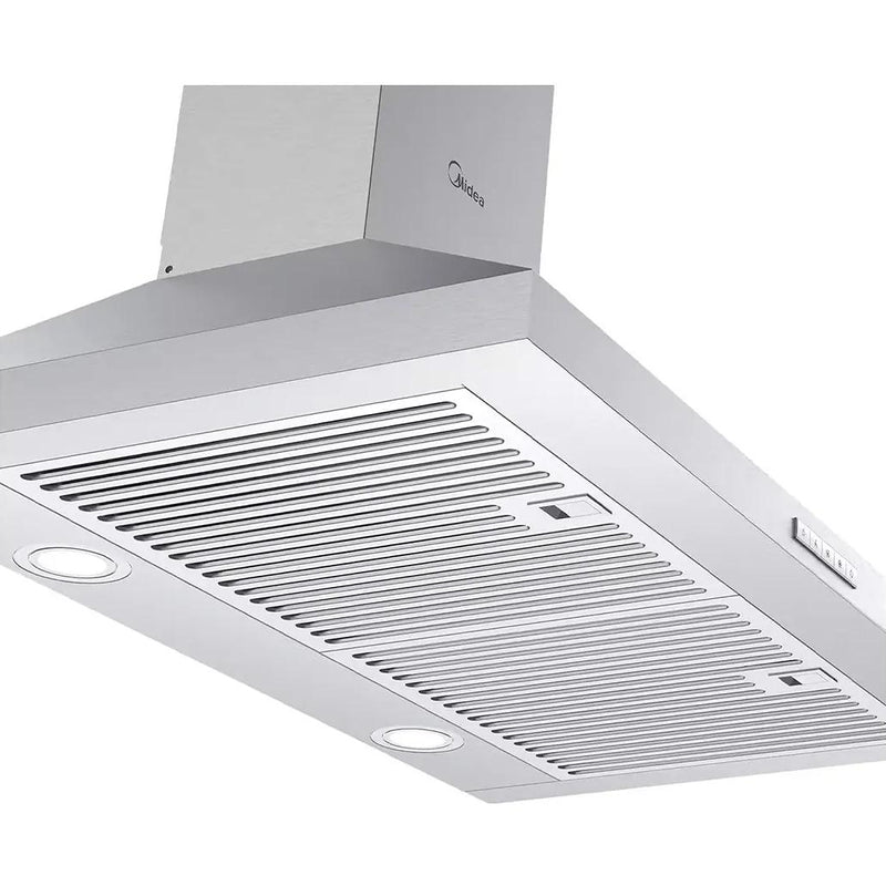 Midea 30-inch Pyramid Chimney Hood MVP30W6AST IMAGE 2
