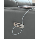  Signature Design by Ashley Pennacle Pier Power Leather Match Recliner PCU1350113 IMAGE 10