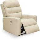  Signature Design by Ashley Pennacle Pier Power Leather Match Recliner PCU1350213 IMAGE 2