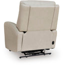  Signature Design by Ashley Pincara Power Leather Match Recliner PCU1380042 IMAGE 4