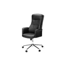  Monarch I 7323 Office Chair - Black Leather-Look IMAGE 2
