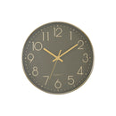  Monarch I 9110 12"Dia Wall Clock - Dark Bronze Finish IMAGE 2