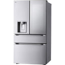  LG 36-inch, 29 cu. ft. French 4-Door Refrigerator with Mirror InstaView® MyColor® and Mini Craft Ice® LF29S9775S IMAGE 12