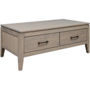  Mako Wood Furniture Bruce M-OT-200-C Coffee Table IMAGE 1