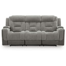  Signature Design by Ashley Mixed Motion PC8350515 Power Reclining Sofa with Adjustable Headrest IMAGE 4