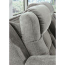  Signature Design by Ashley Mixed Motion PC8350518 Power Reclining Loveseat with Console  & Adjutasble Headrest IMAGE 11