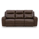  Benchcraft Gravier U1330115 Power Reclining Sofa with Adjustable Headrest IMAGE 4